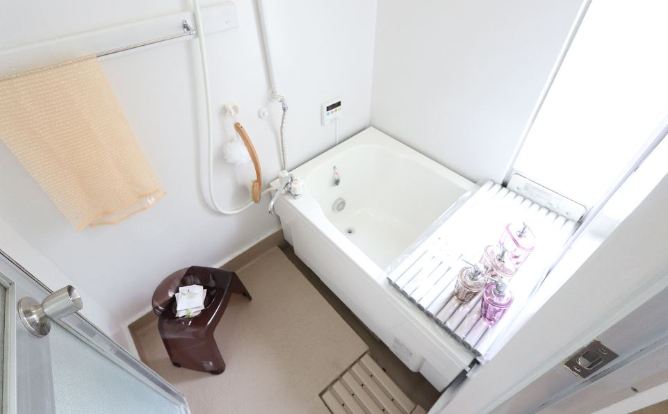 ビレッジハウス大牟田【キャッシュバック対象物件】の浴室|きれいなお風呂です