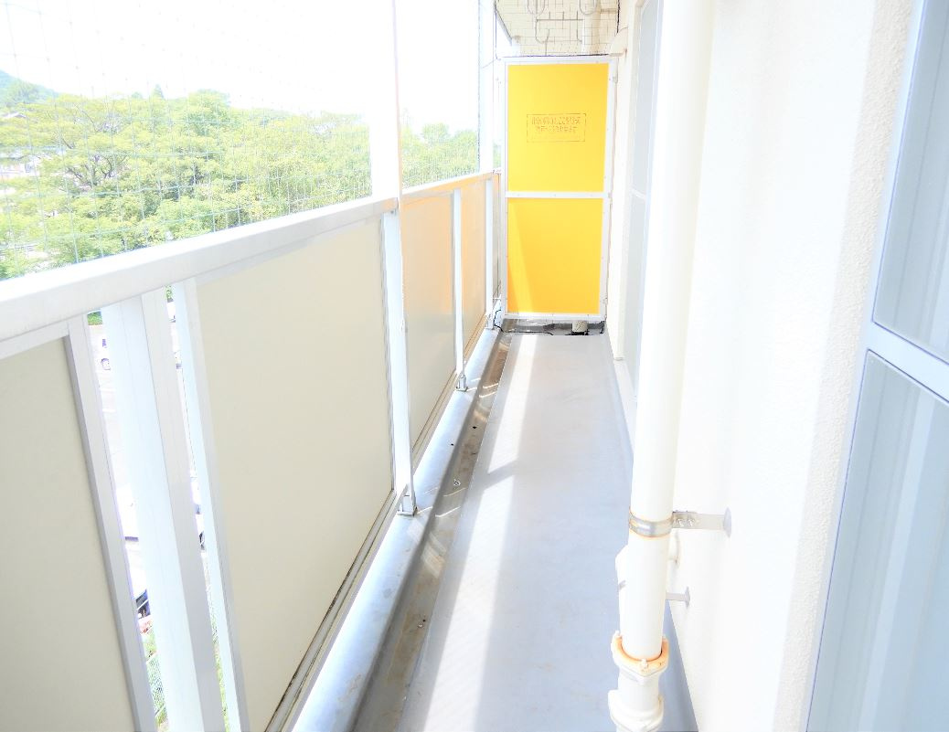 ビレッジハウス大牟田【キャッシュバック対象物件】のバルコニー