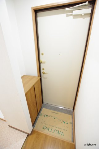リーブル福島2の玄関