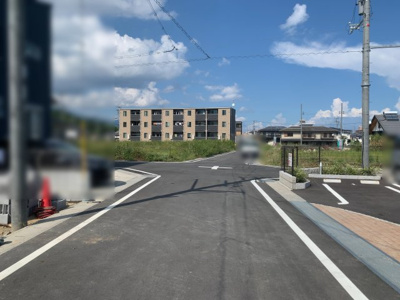 【前面道路含む現地写真】 | 大津市本堅田6丁目2　新築分譲