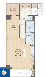 【間取り】 | キャッスルシティ井荻駅前　1階 | キャッスルシティ井荻駅前　1階