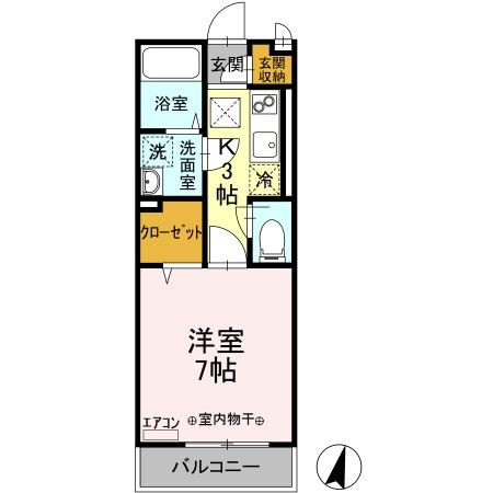 プレミアムBコートの間取り