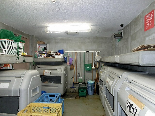 ParkCube浅草田原町の設備|パークキューブ浅草田原町の２４時間利用可能なごみ置き場です