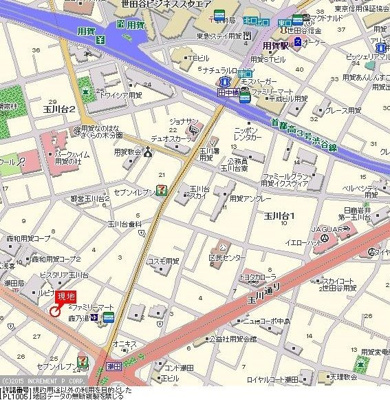 【地図】 | スカイコート世田谷用賀第３