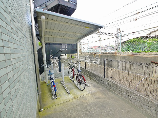 ウエストメゾン大宮のその他共用部分|駐輪場です