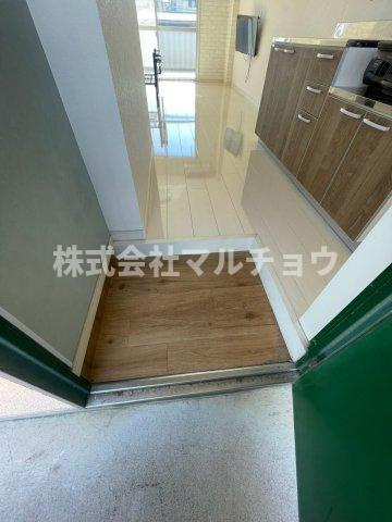 ハイツ伸城の玄関|毎日通る玄関はこちらです