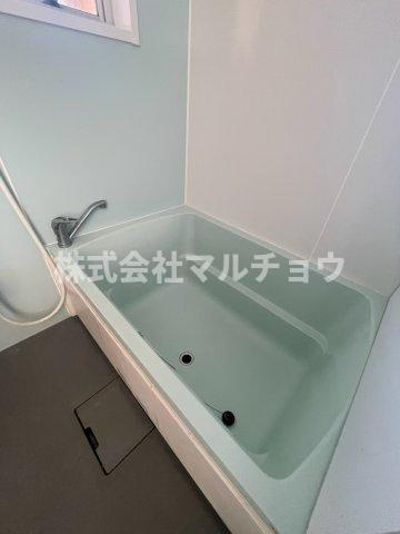 ハイツ伸城の浴室|日々の疲れを癒すお風呂付です