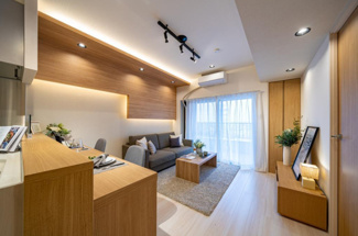 【居間・リビング】 | シャンポール高井戸　８階部分 | シャンポール高井戸　８階部分