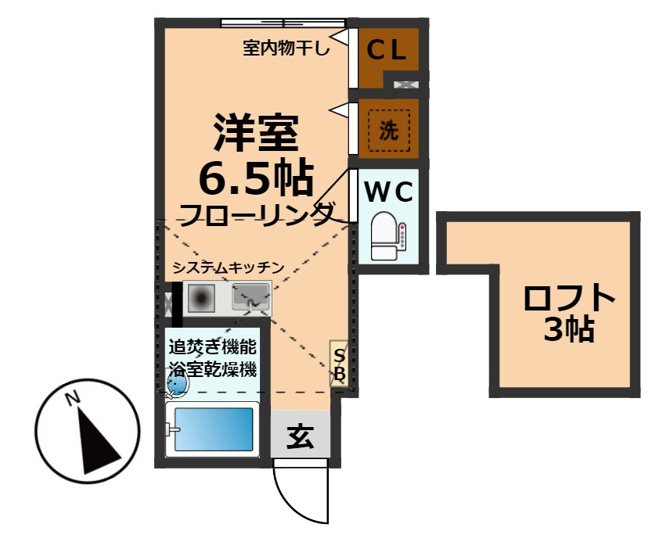【間取り】 | ＨＴ・アムール浜田山