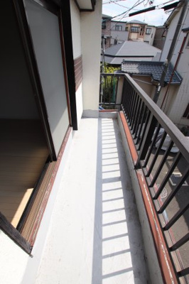 【バルコニー】 | 堺市東区引野町テラスハウス