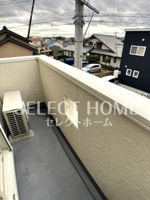 【バルコニー】 | ナスキーⅡ | 陽当たり良好なバルコニーです