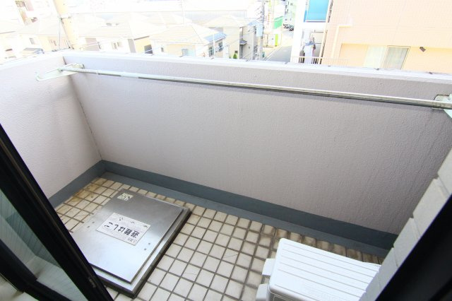 ベルトピア日吉Ⅱのバルコニー
