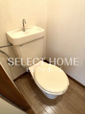 【トイレ】 | コーポ前田 | 清潔感のあるトイレです