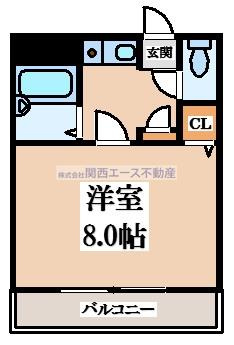 【間取り】 | 高井田西ハイツ