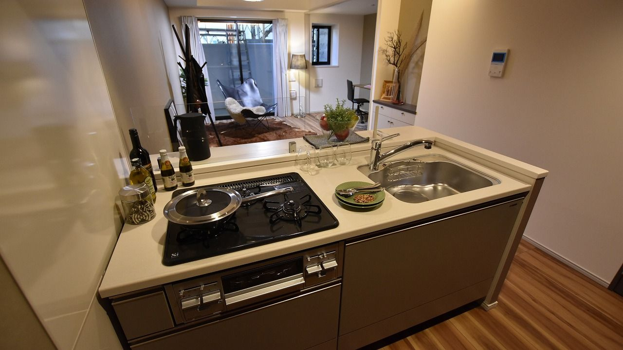 エスペランサ天神南のキッチン|エスペランサ天神南(2LDK)