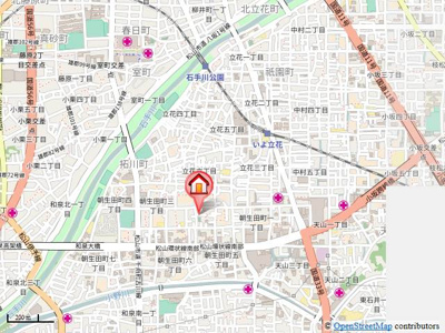 【地図】 | タウンハウス美里N棟・S棟