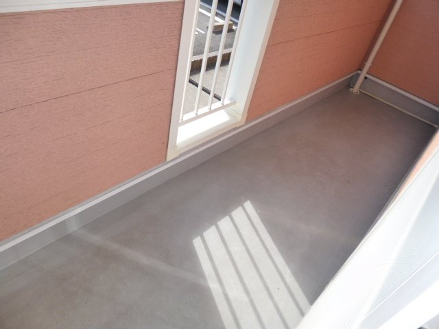 ベルコリーヌＢのバルコニー