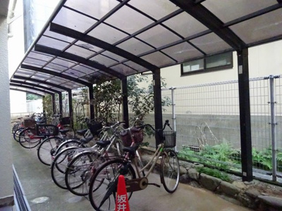 【その他共用部分】 | 水穂マンション | 駐輪場です