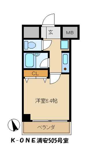 【間取り】 | Ｋ－ＯＮＥ浦安