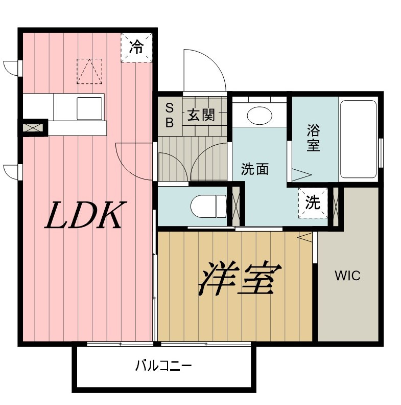 ピースランドの間取り