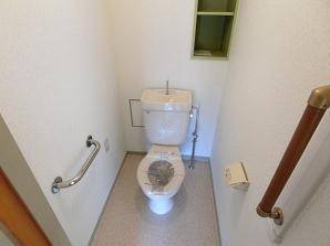 シティハイツ竹の台2号棟のトイレ