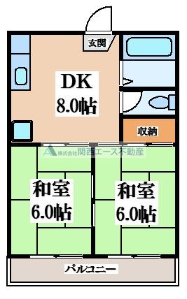 【間取り】 | ファミール１号棟