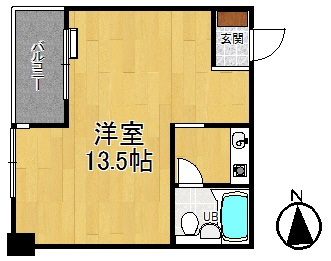 【間取り】 | 梅田シティビラアクトⅢ