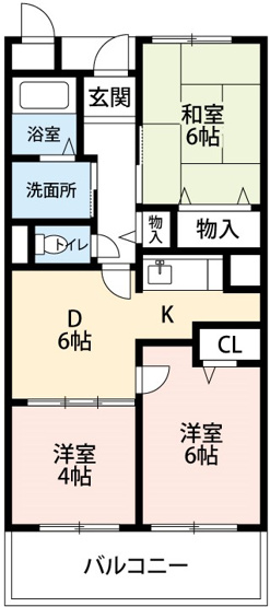 【間取り】 | クリスタルウッズ