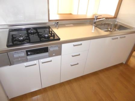 王塚西シティコートのキッチン|王塚西シティコート