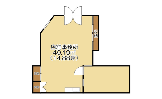 【間取り】 | 第三睦実ビル