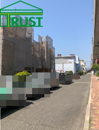 明石市天文町新築戸建てA棟の外観|明石駅迄一本道、大変立地の良い場所です、詳細はキダ迄090-9277-1762お気軽にどうぞ。