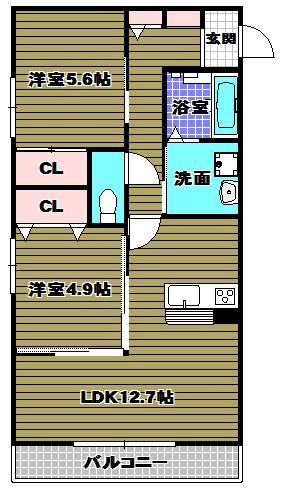 マノワールの間取り