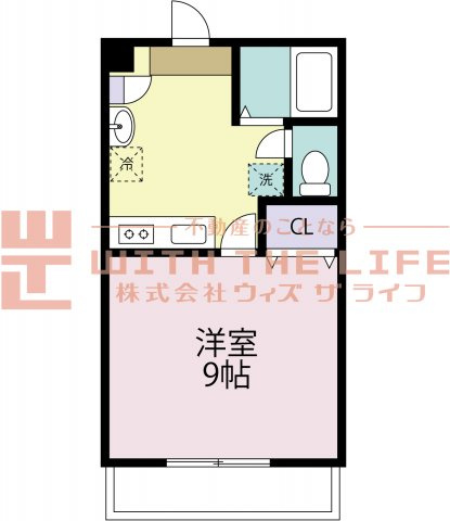 ライフコート御井【キャッシュバック対象物件】の間取り