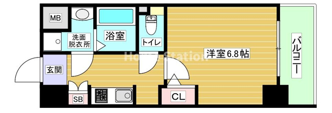 【間取り】 | エクスクルーシブレジデンス西九条