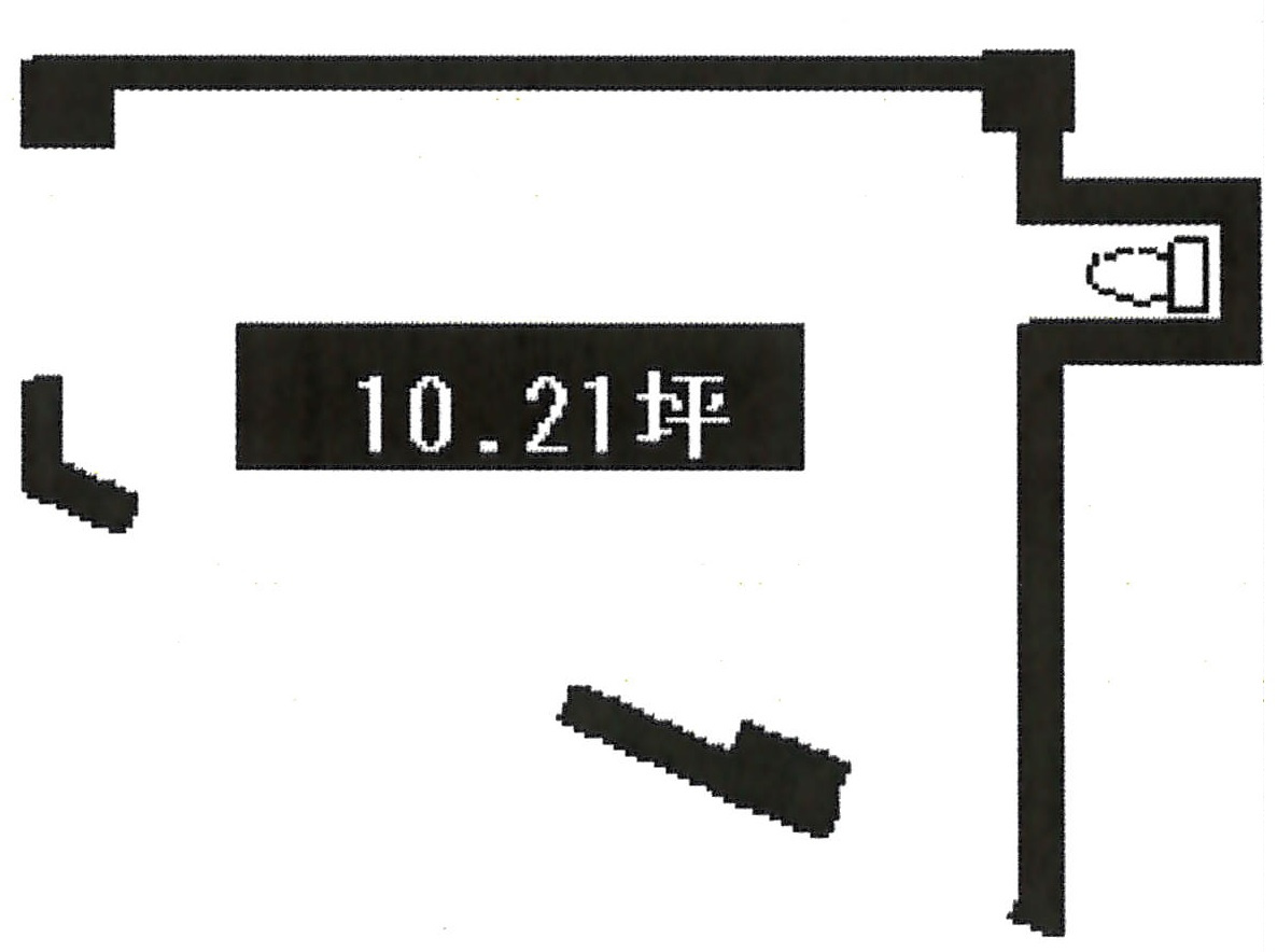 渋谷区道玄坂２丁目の店舗一部の間取り