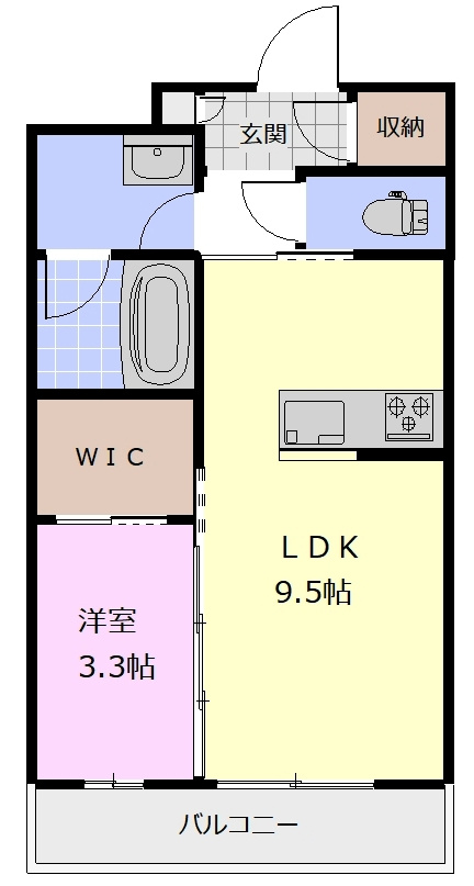 Y'sPrecious7の間取り