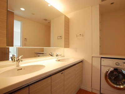 港区南麻布２丁目の賃貸マンションのその他|洗面