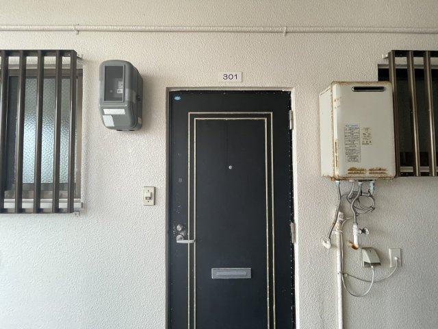ベルコート西崎の玄関|
