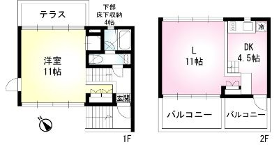 【間取り】 | グランドソレーユ