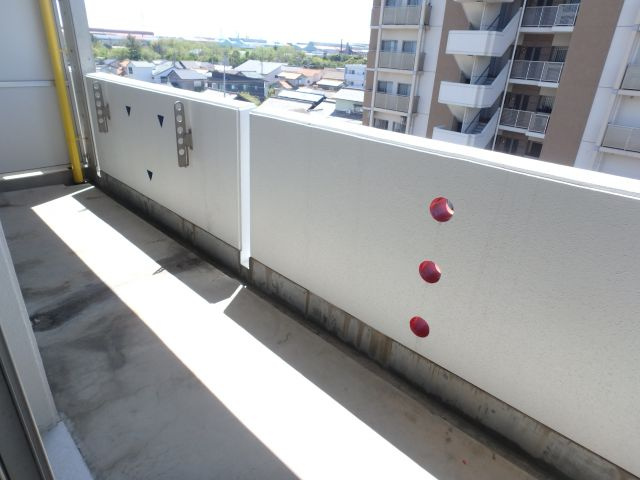 メモアールジャルダンのバルコニー