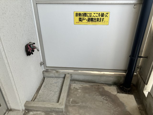 メモアールジャルダンのバルコニー