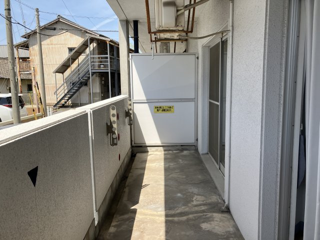メモアールジャルダンのバルコニー