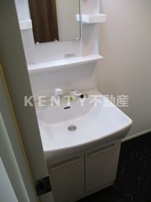 【洗面所】 | アクロコート大森山王 | 忙しい朝には欠かせない洗面所です