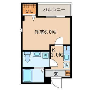 【間取り】 | エムズ京急蒲田 | 間取り図