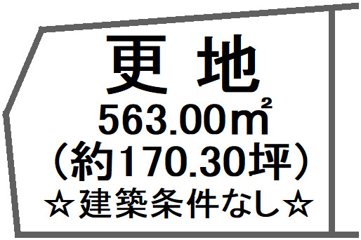 野洲市大篠原　売土地の土地図