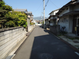 【前面道路含む現地写真】 | 売地　北条辻