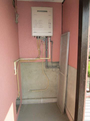 小杉アパート|洗濯機置き場