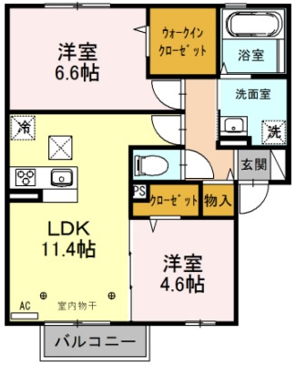 シャトレー・パインの間取り
