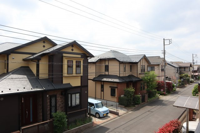 花見川区み春野３丁目　中古戸建の展望|み春野の閑静な住宅街