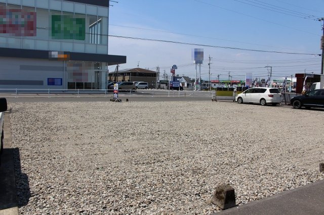 都城市吉尾町の事業用地の外観